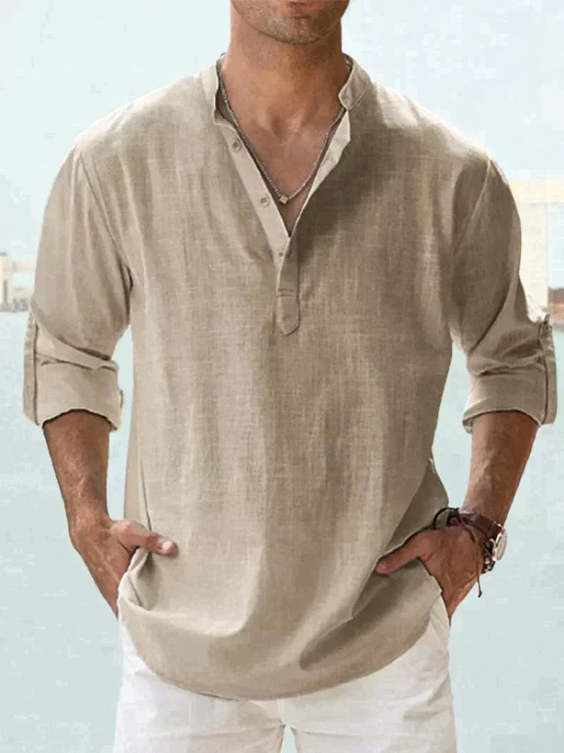 Ivar Loose Fit Shirt Khaki