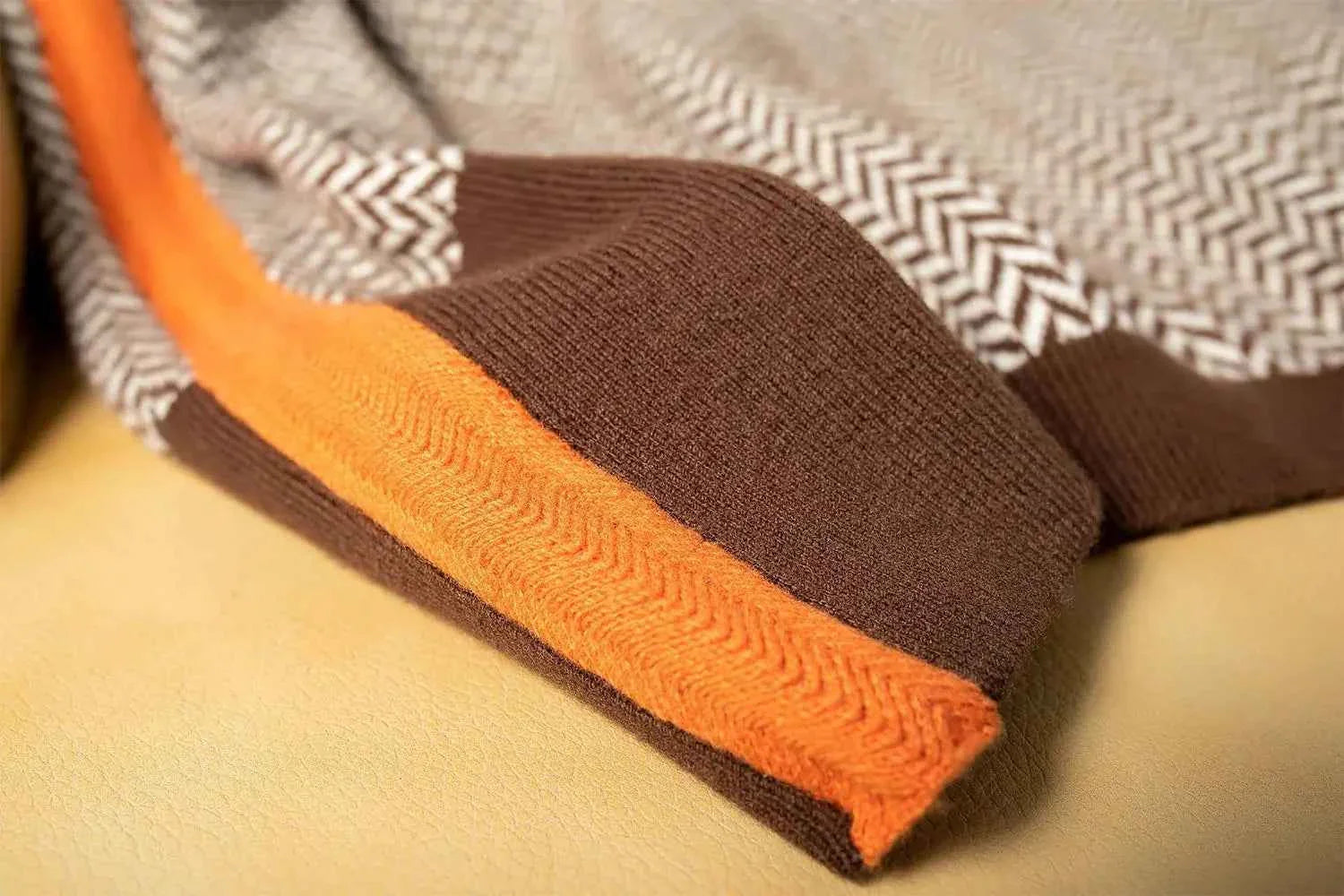 Striped Winter Sweater Delivers Cozy Warmth And Style - New Family Finds