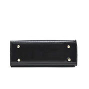 Melinda Shiny Crocodile-Pattern Handbag for Chic Style