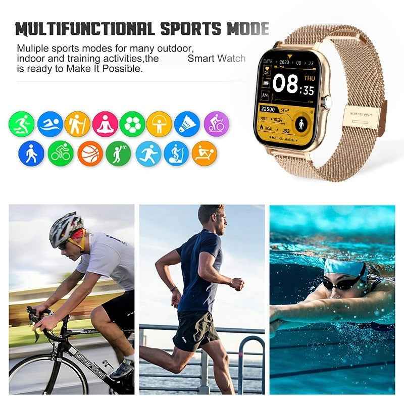 Familyfinds Y13 Smart Watch – Heart Rate, Pedometer, Bluetooth Call, Fitness & Sleep Tracker