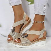 Calista Wedge Heeled Sandals