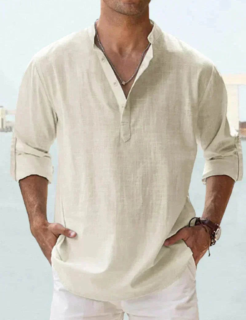 Ivar Loose Fit Shirt Cream
