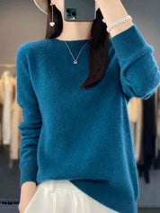 Cozy Knit Sweater for Warmth and Relaxed Everyday Wear