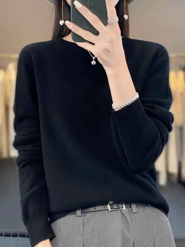 Cozy Knit Sweater for Warmth and Relaxed Everyday Wear
