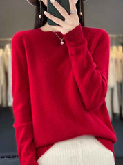 Cozy Knit Sweater for Warmth and Relaxed Everyday Wear