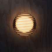 Contemporary Round Wall Sconce - Cristallin