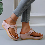 Alberte Elevated Wedge Sandals