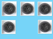 Kitchen Palm Brush – Push-Type Soap Dispenser Scrubber & Cleaner Steel ball 5pcs