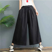 Relaxed Pleated Linen Pants For Women Comfort Fit Everyday