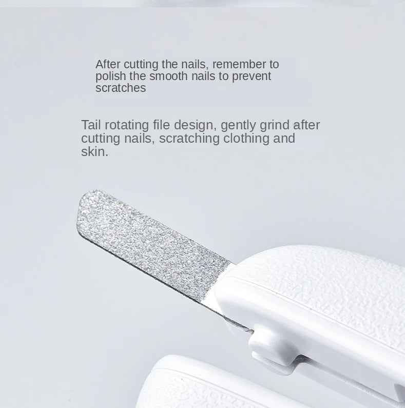 LED Pet Nail Clipper – Professional Dog & Cat Nail Trimmer with File