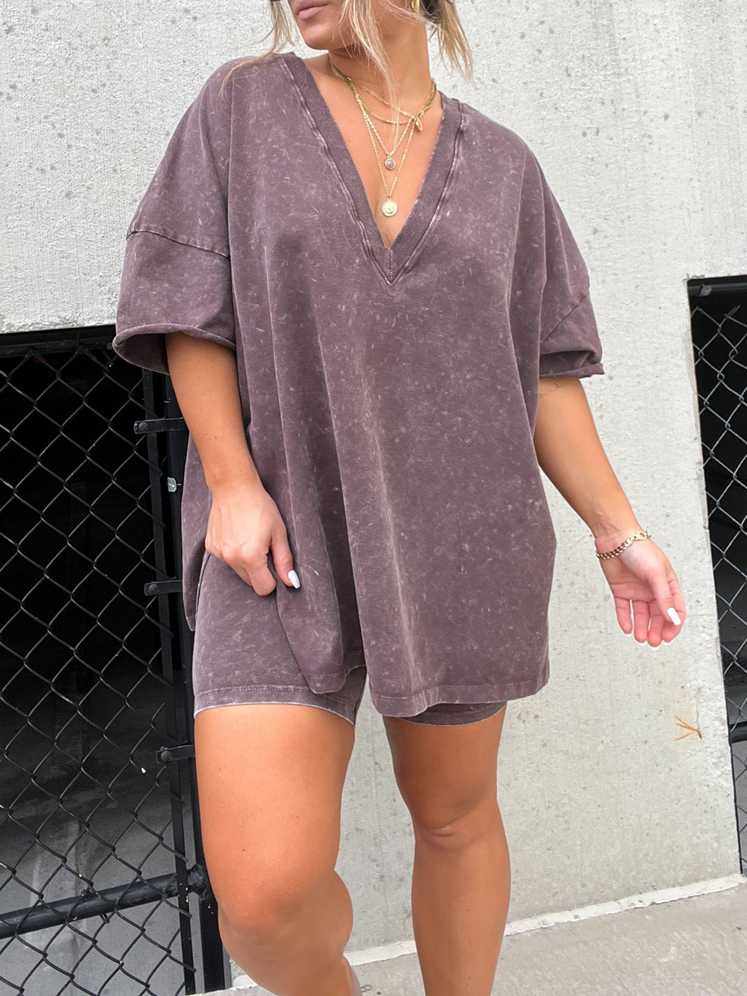 Amarra Relaxed T-Shirt and Shorts Set for Ultimate Comfort