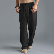 Henry - Soft and Comfortable Trousers Black