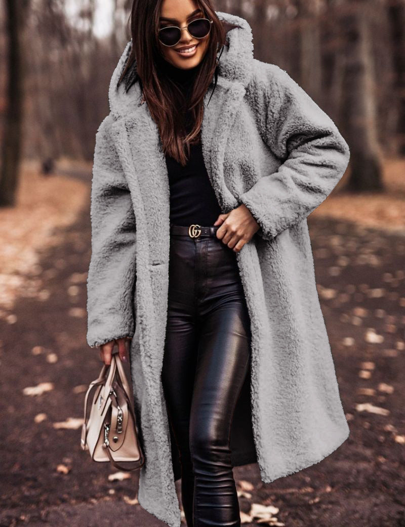 Madison - Hooded Winter Coat Grey