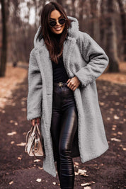Madison - Hooded Winter Coat Grey