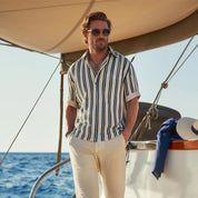 Bence Striped Short-Sleeve Shirt
