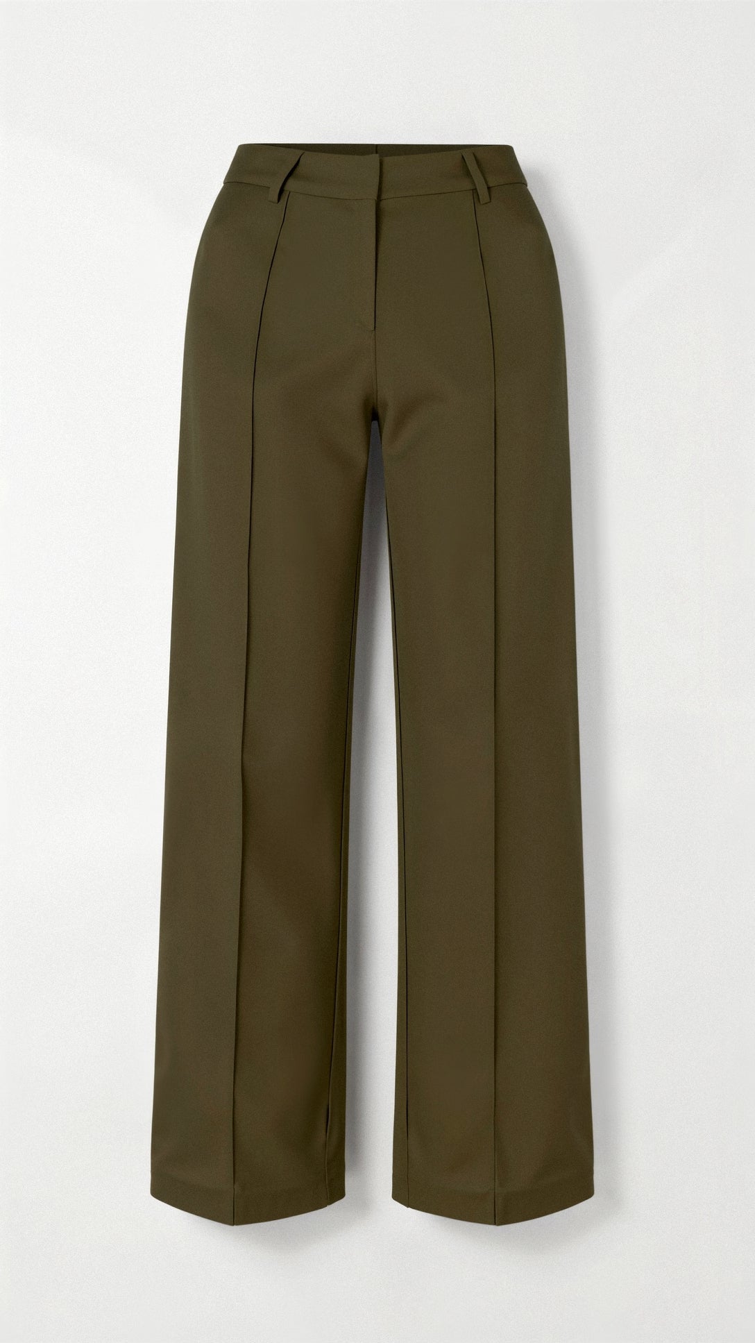 Mathilda - Relaxed Fit Casual Trousers - Ultimate Comfort Green