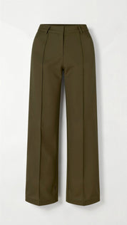 Mathilda - Relaxed Fit Casual Trousers - Ultimate Comfort Green
