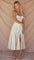 Kiana Corset Midi Dress for Elegant Style and Comfort Green