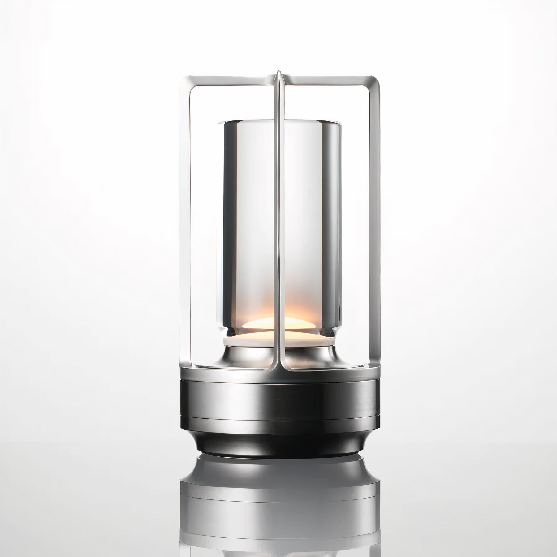 Radiance Touch-Control Lamp Silver