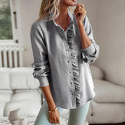 Johanne - Chic Blouse Grey