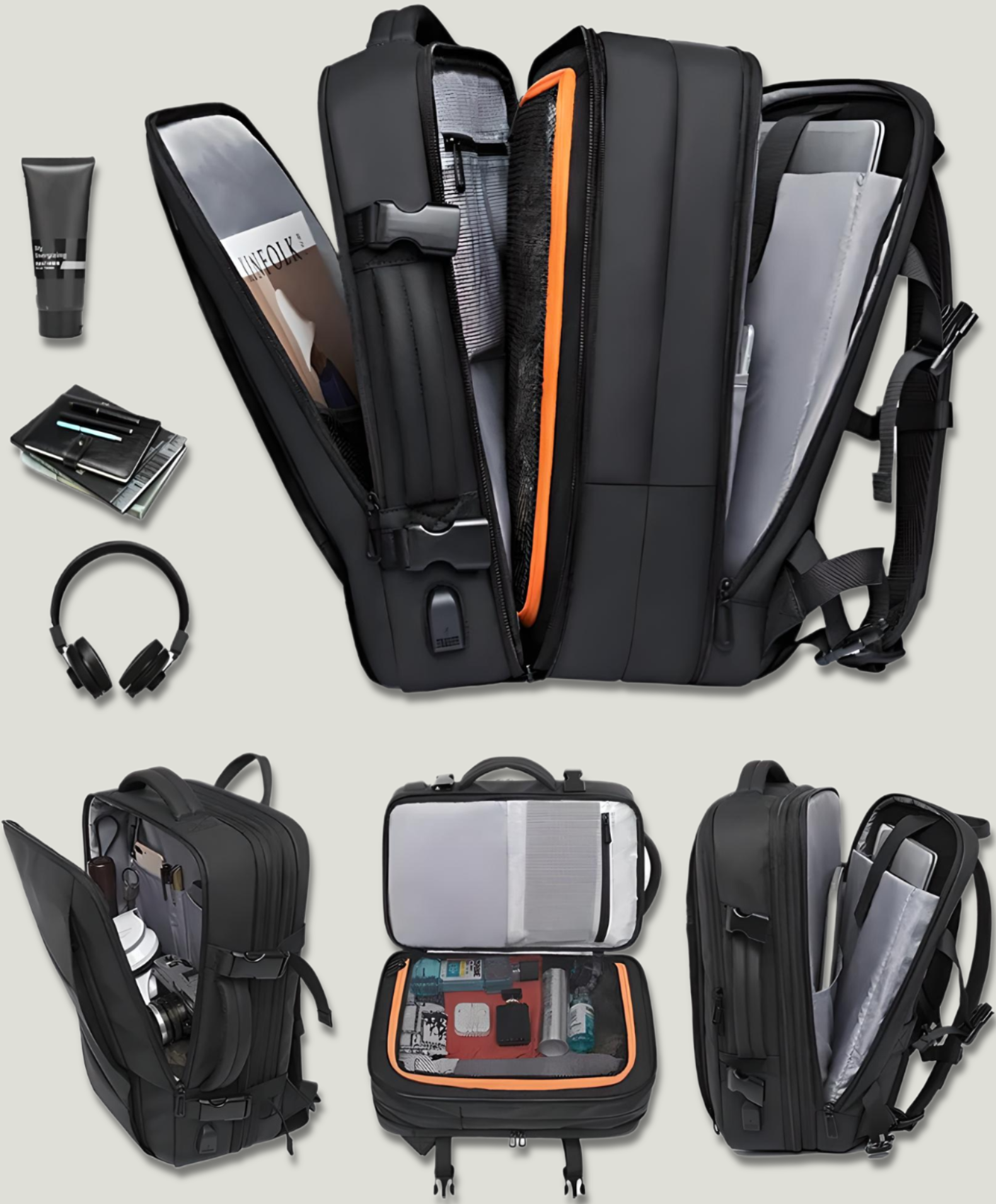 Sam All-in-One Travel Backpack for Ultimate Adventure