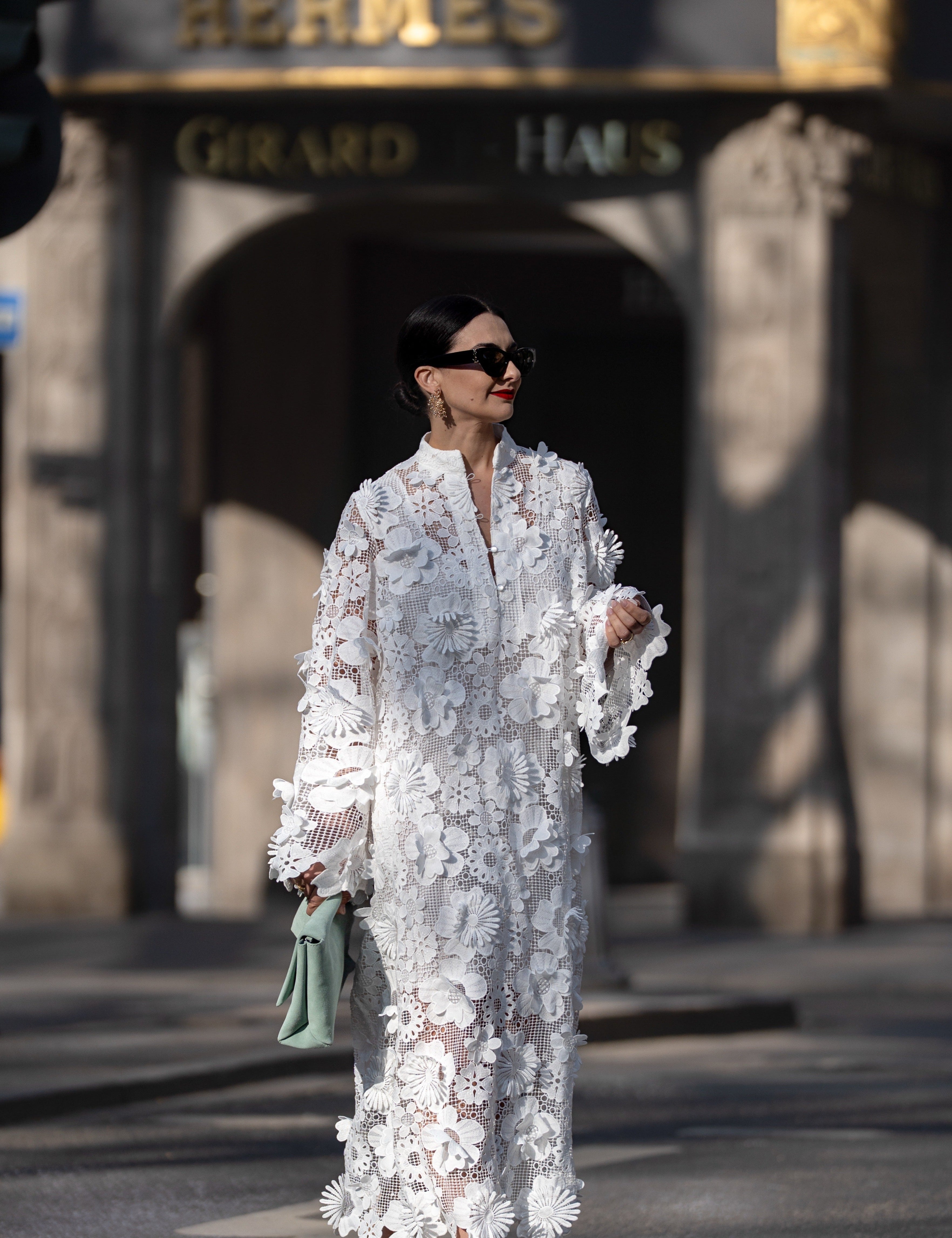Yelira - Elegant Lace White Dress