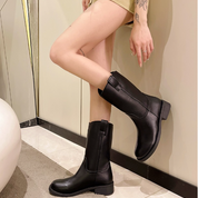 Susanne - Western Style Cowboy Boots Black
