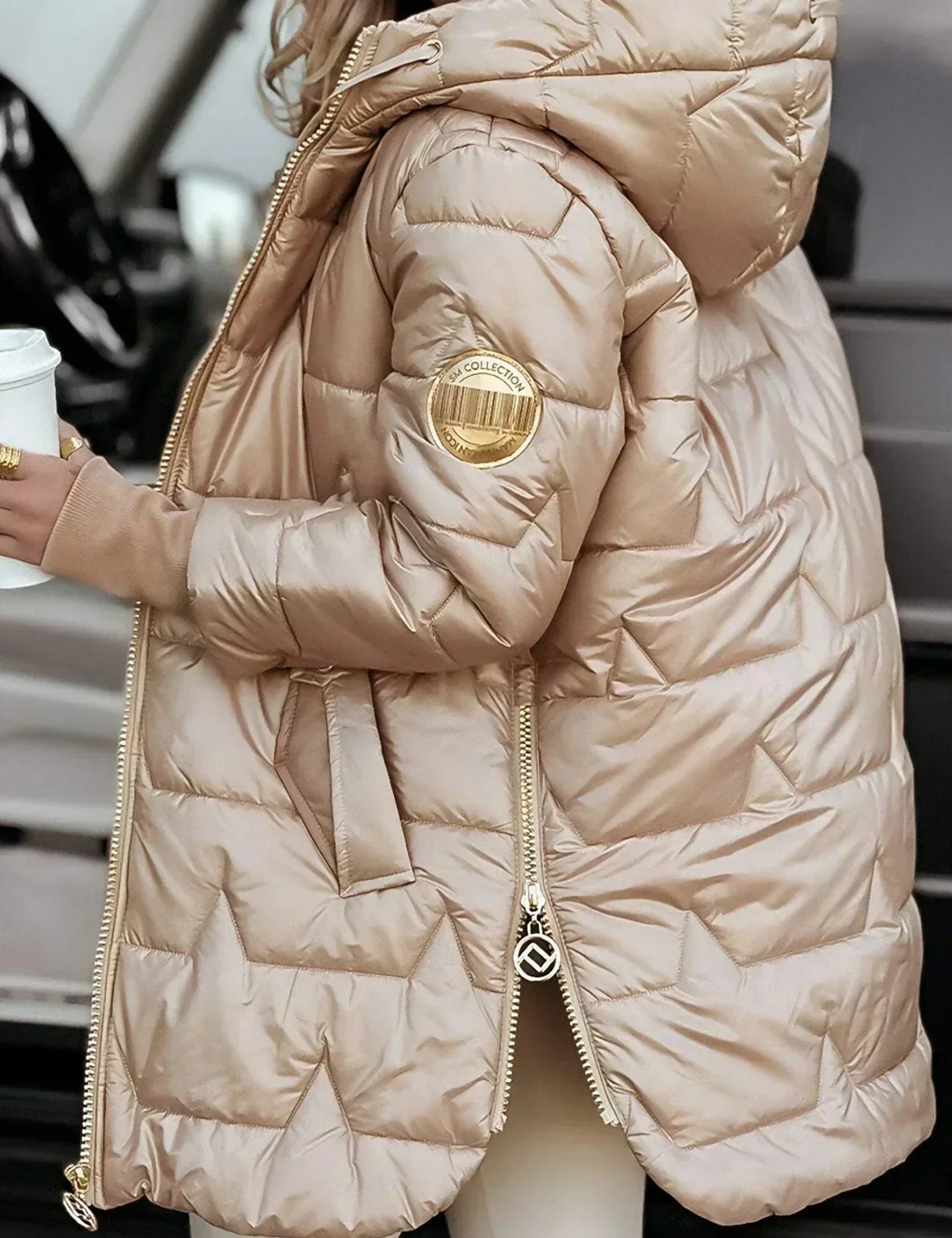 Warm Winter Coat With Hood And Padding For Cold Weather - New Family Finds