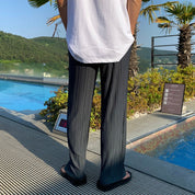 Mateusz Striped Drawstring Trousers