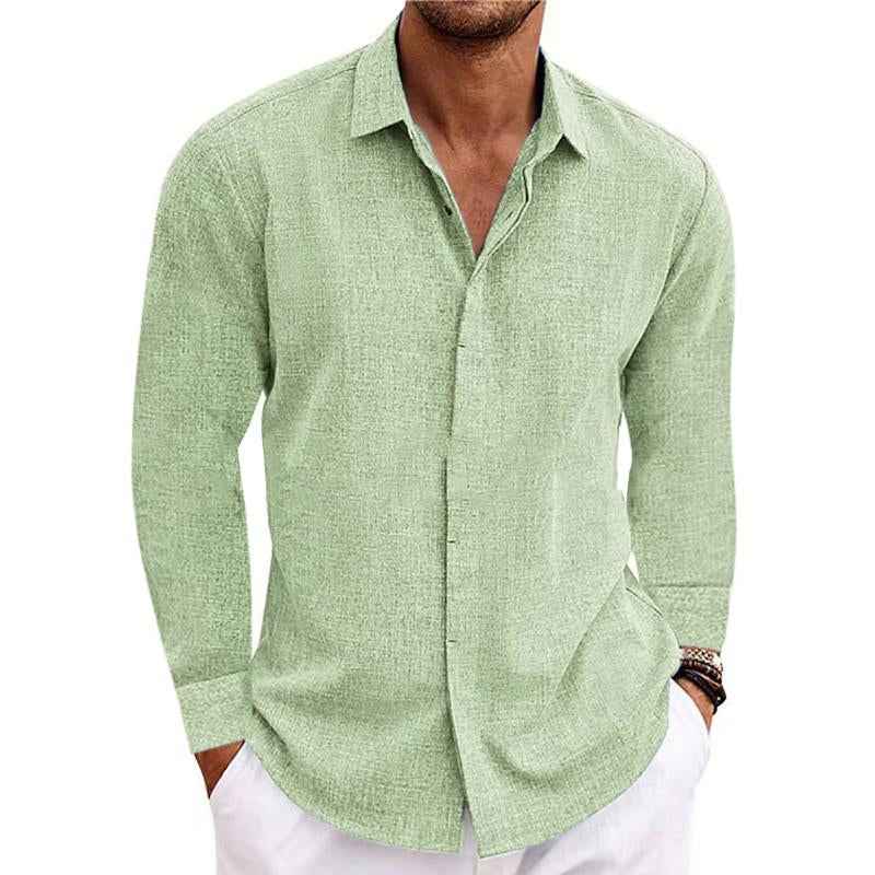 Dan Long Sleeve Shirt Green