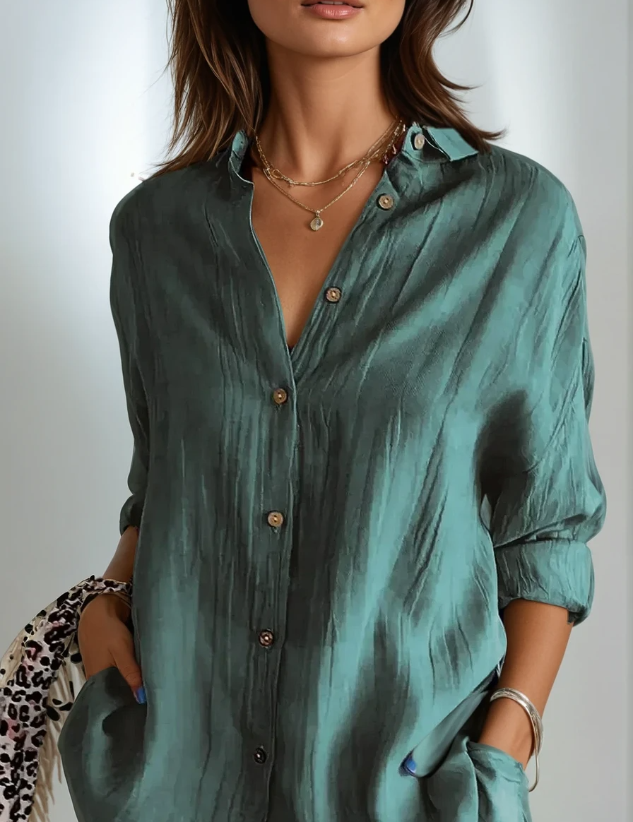 Timeless Comfortable Versatile Blouse For Work And Casual