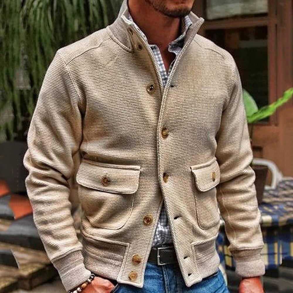 Nils - Stylish Stand-Up Collar Jacket