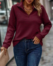 Modern Quarter Zip Sweater Versatile Wardrobe Essential
