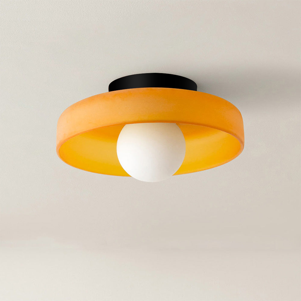 CircleLight Modern Ceiling Light Orange