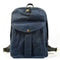 Phineas Canvas Backpack - Robust Vintage Style for Adventurers Blue One Size