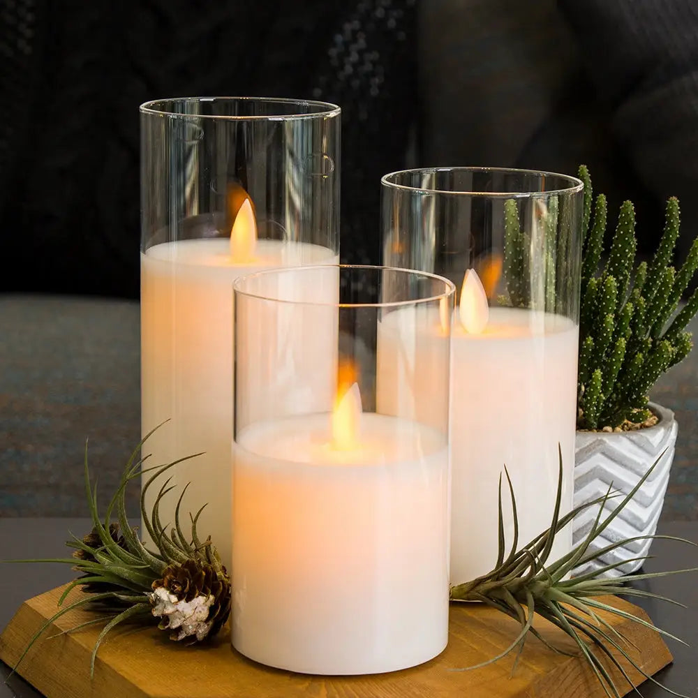 Timeless Flameless Candles by Eternal Candle Transparent