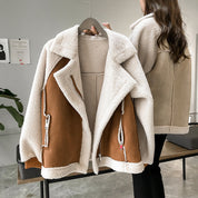 Nikita - Cozy Oversized Winter Coat Brown