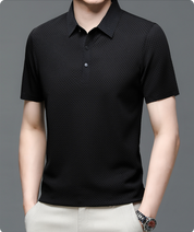 Morten Men's Mesh Polo Shirt - Elevate Your Casual Elegance