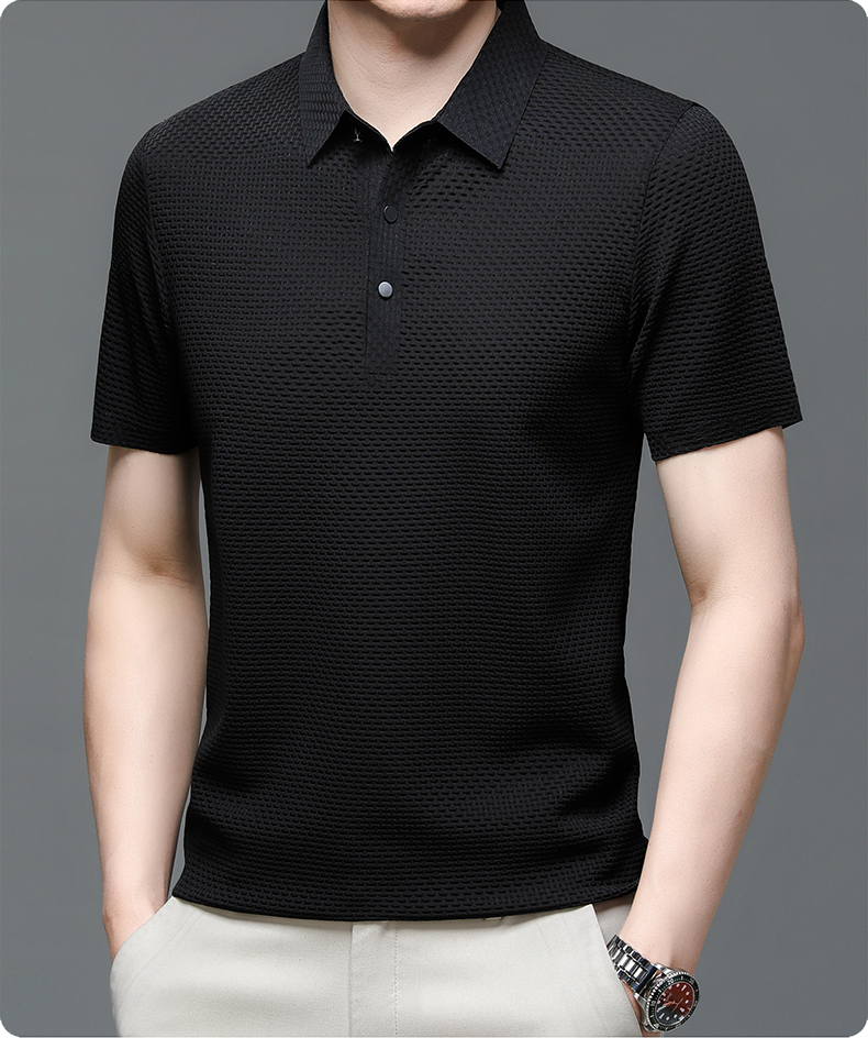 Morten Men's Mesh Polo Shirt - Elevate Your Casual Elegance