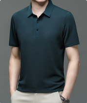 Morten Men's Mesh Polo Shirt - Elevate Your Casual Elegance
