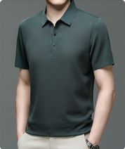 Morten Men's Mesh Polo Shirt - Elevate Your Casual Elegance