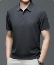 Morten Men's Mesh Polo Shirt - Elevate Your Casual Elegance
