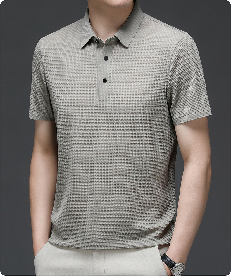 Morten Men's Mesh Polo Shirt - Elevate Your Casual Elegance