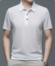 Morten Men's Mesh Polo Shirt - Elevate Your Casual Elegance