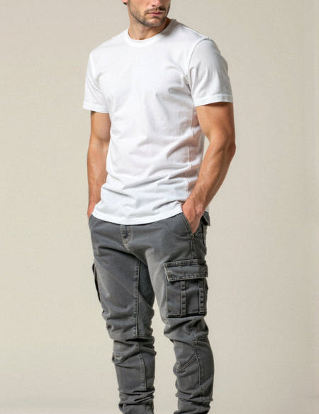 Casper Flexible Cargo Jeans