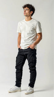 Casper Flexible Cargo Jeans