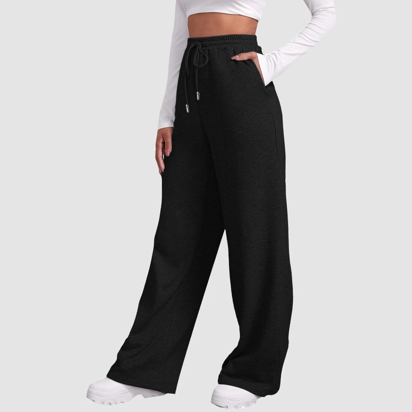 Juniper Relaxed Fit Wide Leg Joggers