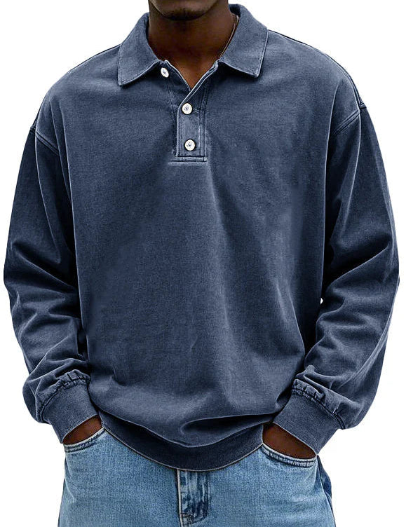 Casen  – Vintage Long-Sleeved Shirt