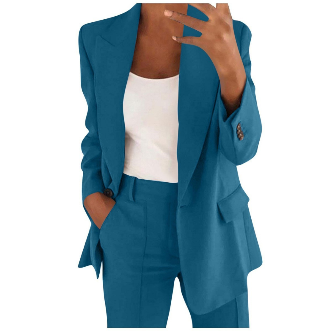 Power Dressing Tailored Blazer and Trouser Set for Women - New Family Finds