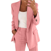 Power Dressing Tailored Blazer and Trouser Set for Women - New Family Finds